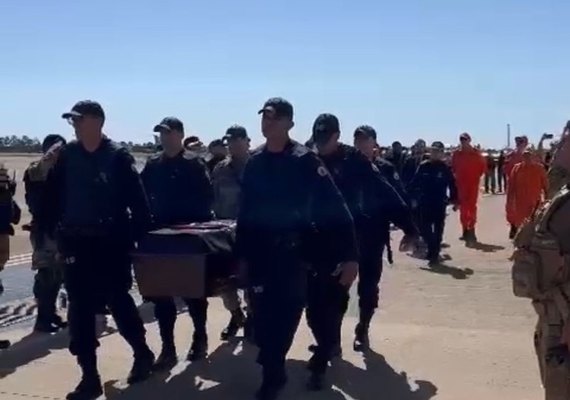 Translado de corpo de PM de Alagoas foi iniciado por volta das 9h50