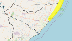 Inmet renova alerta de chuvas intensas para 19 cidades alagoanas