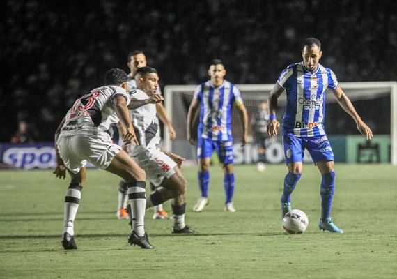 CSA perde para o Vasco em São Januário e corre risco de voltar à zona de rebaixamento