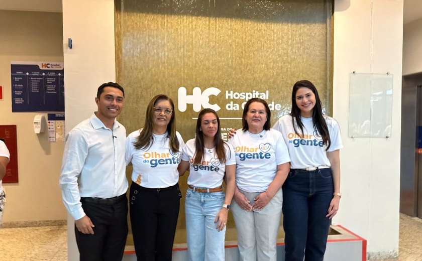 Vereador David do Emprego acompanha solenidade do Programa Olhar da Gente