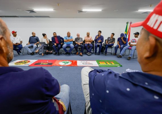 Governo de Alagoas pauta reforma agrária em encontro com representantes do Incra e movimentos sociais