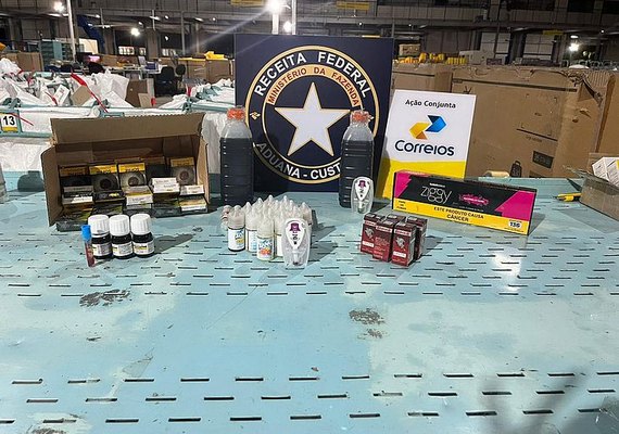Drogas e substâncias proibidas são apreendidas em encomendas nos Correios de Maceió