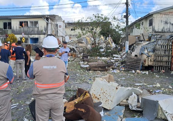 PC inicia investigação da explosão de prédio que causou a morte de três pessoas e deixou quatro feridos