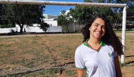 Aluna do campus Palmeira integra time do Ifal do Brasileirão Escolar de Futebol