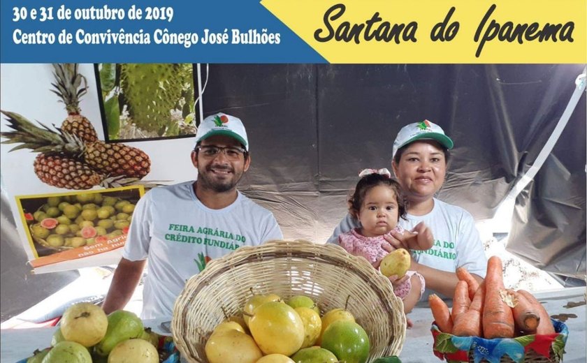 Santana do Ipanema é o novo destino da Feira Agrária do Crédito Fundiário