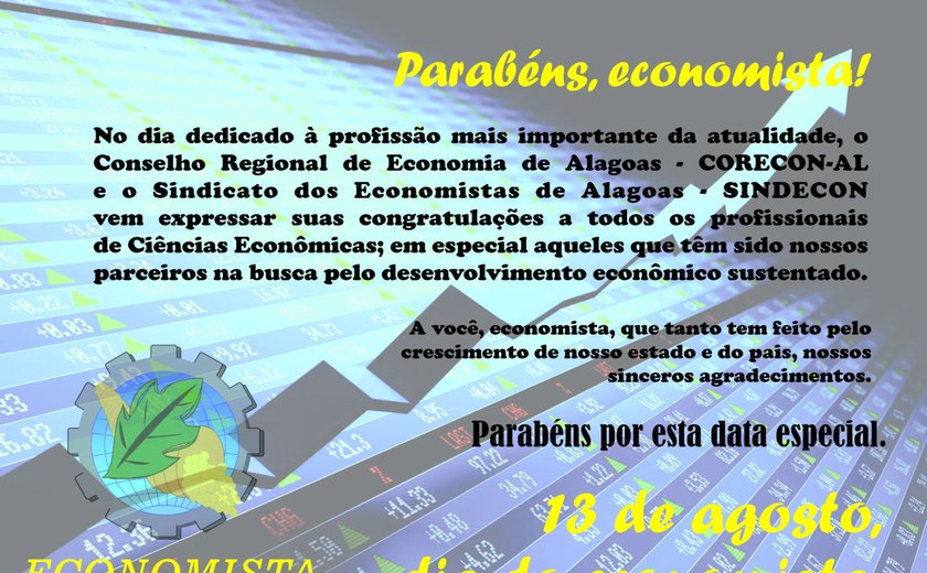 Economistas de Alagoas celebram Dia Nacional da categoria com evento especial em Maceió