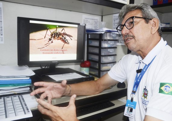 Ações preventivas evitam aumento de casos de dengue, reforça Sesau