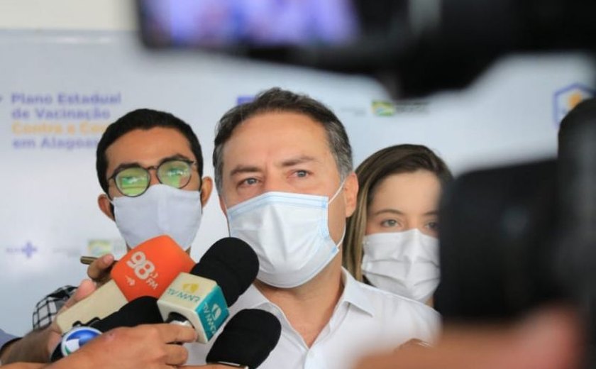 “Não há audiência para o que não presta”, diz Renan Filho sobre negacionismo à vacina