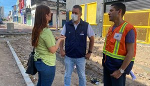Obras de requalificação do Centro serão retomadas nesta terça-feira (16)