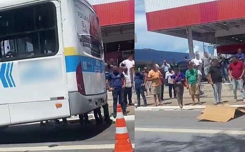 Funcionária de banco morre após cair de moto e ser atropelada por ônibus na Fernandes Lima