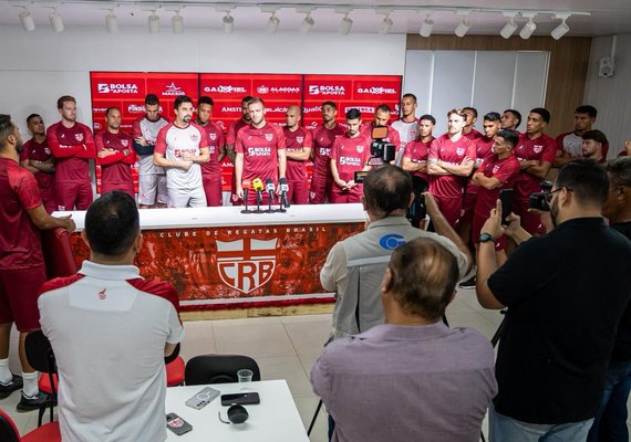 CRB finaliza preparação para Copa do Nordeste e jogadores emitem posicionamento
