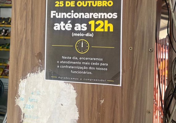 Padarias Ferreti anunciam fechamento ao meio-dia no domingo de eleição; caso é denunciado ao MPT