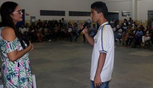 Escola estadual em Arapiraca promove debate sobre saúde mental com alunos