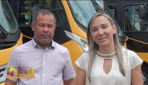 Em pouco menos de um mês prefeita entrega mais uma moderna escola construída