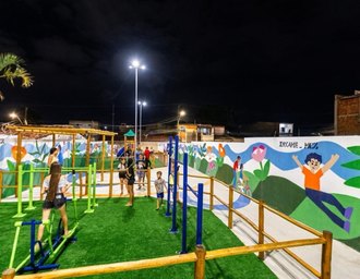 JHC inaugura praça no Novo Mundo e amplia infraestrutura de lazer em Maceió