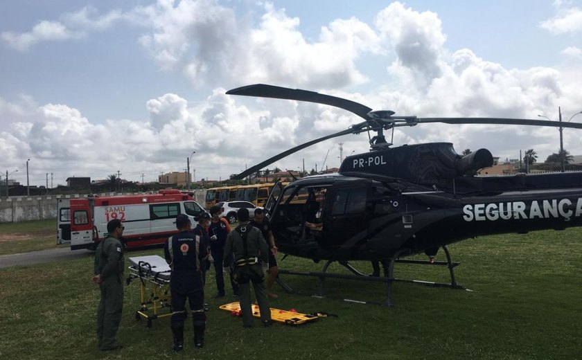 Adolescente se afoga em praia de Riacho Doce e é levada ao HGE após parada respiratória