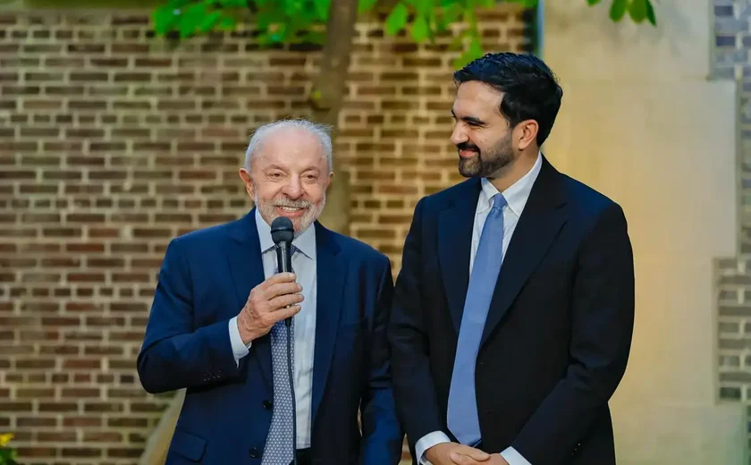 Nos EUA, Lula se reúne com prefeito de Nova Iorque e presidente uruguaio