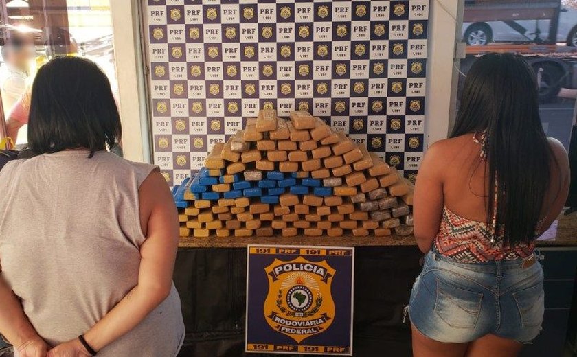 Polícia apreende quase 100 kg de maconha que iriam 'abastecer' Arapiraca