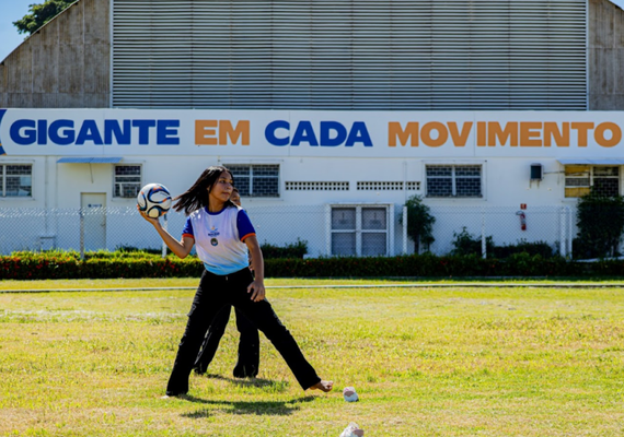 Sábado de Lazer no Gigantão reúne 300 estudantes da rede municipal em manhã de esporte e diversão