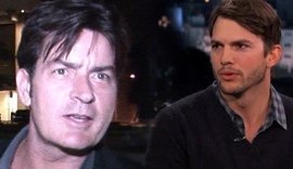 Bandeira branca! Após cinco anos, Charlie Sheen faz as pazes com Ashton Kutcher