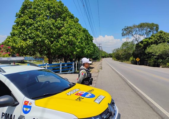PM/AL faz balanço de fim de semana considerado tranquilo nas rodovias