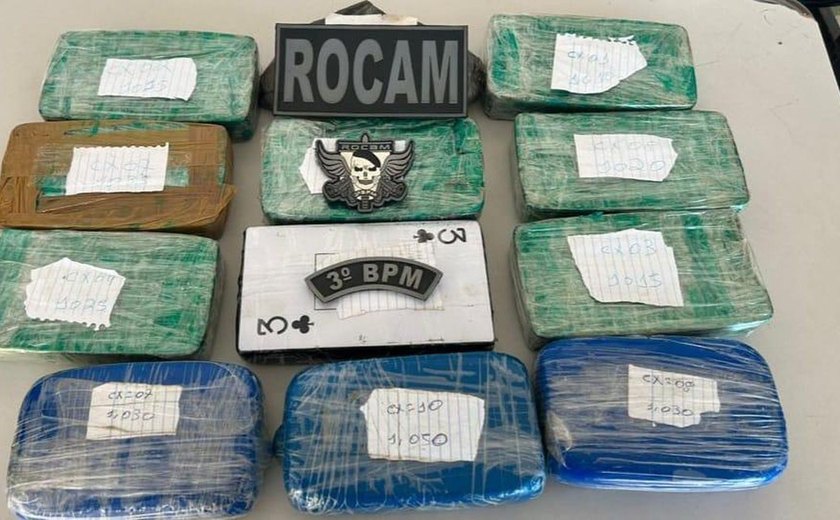 Polícia encontra cerca de 12 kg de drogas em casa abandonada