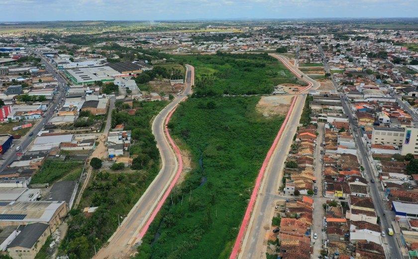 Arapiraca faz 100 anos com obras de mobilidade