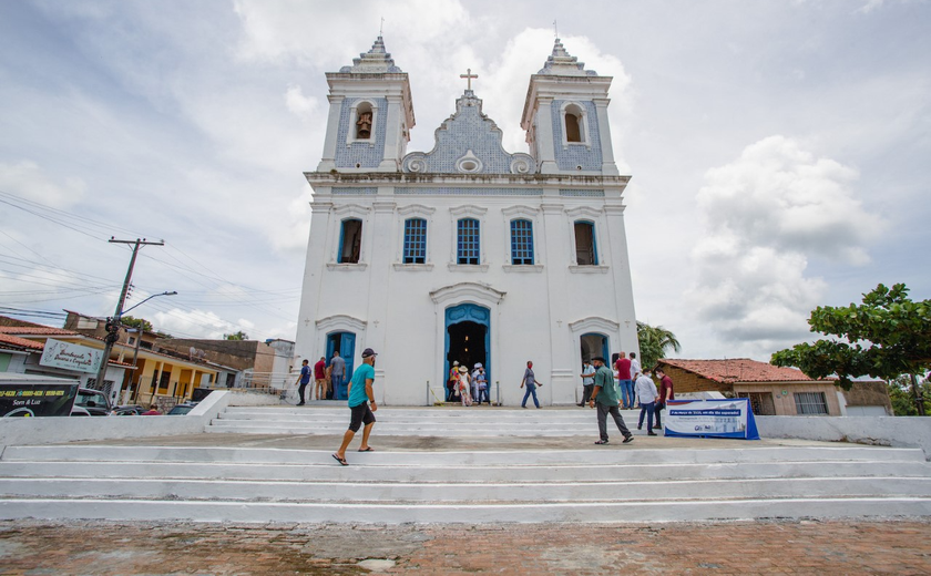 Igreja Matriz Nossa Senhora Mãe dos Homens é reinaugurada em Coqueiro Seco