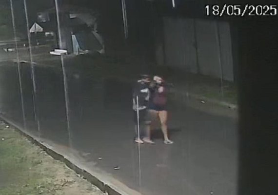 PC divulga imagens para identificar suspeito de envolvimento na morte de adolescente em Rio Largo
