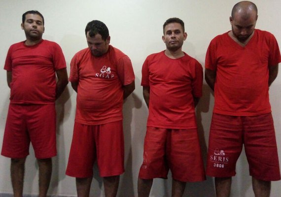 Operação conjunta prende quatro suspeitos de tráfico e apreende 20kg de crack