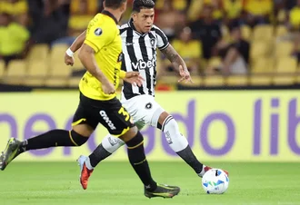 Botafogo sai atrás, mas consegue empatar com Barcelona em Guayaquil