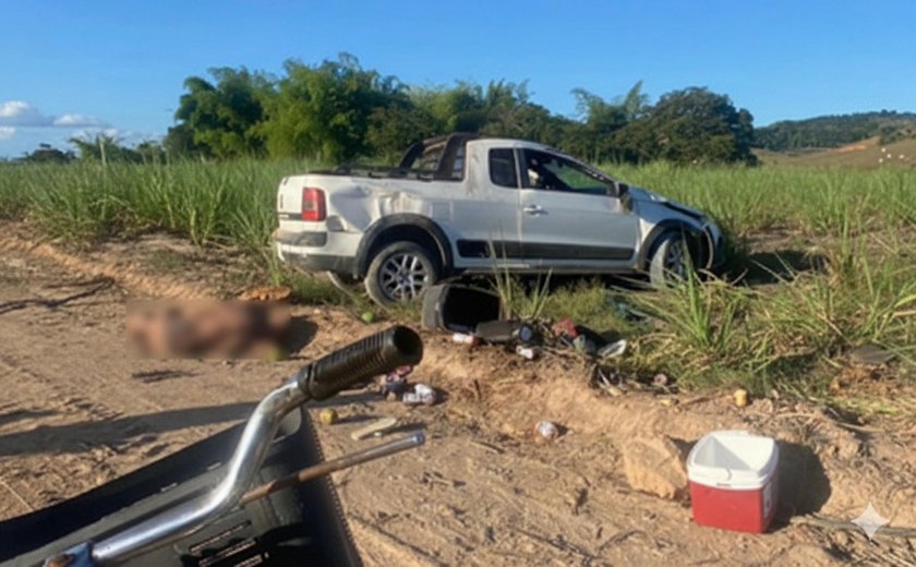 Samu realiza atendimento rápido após capotamento em Passo de Camaragibe