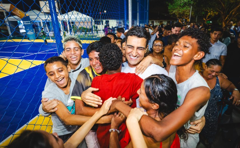 JHC entrega parque linear Freitas Neto na parte alta de Maceió