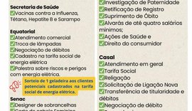 Após sucesso da estreia, Ação + Centro Novo retorna com mais de 30 serviços gratuitos