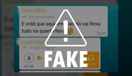 É falso que supermercados fecharão a partir de quarta-feira em municípios alagoanos