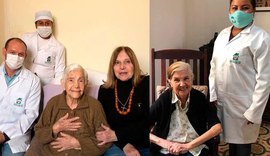 Irmãs de 96 e 100 anos se curam juntas da Covid-19: 'enquanto há vida, há esperança!'