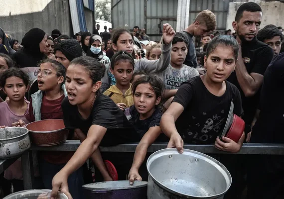 Desnutrição infantil em Gaza atinge novo recorde em agosto, diz Unicef