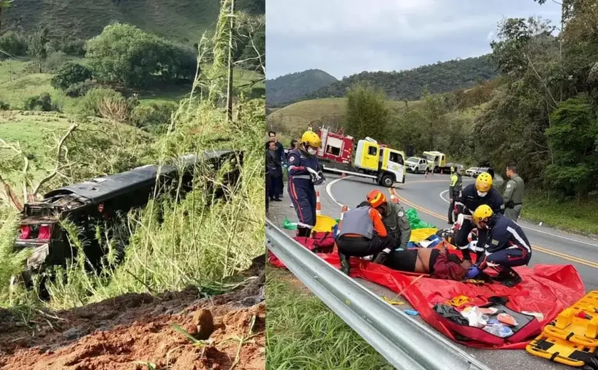 Cinco pessoas morrem em acidente com ônibus no interior de São Paulo