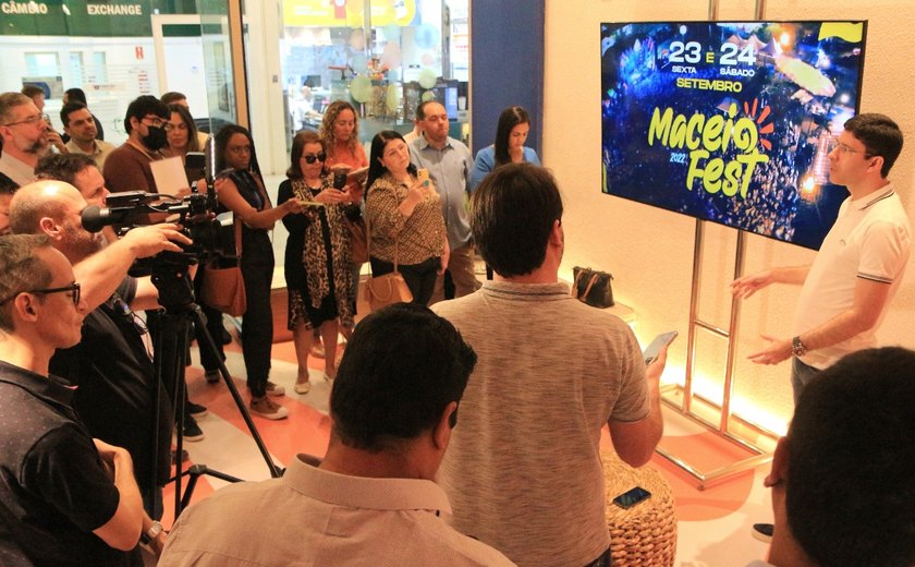 Mais de 12 mil pessoas por dia são esperadas no Maceió Fest