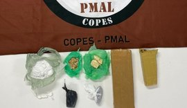 Polícia Militar apreende 1,2 Kg de drogas após abordagens em municípios do interior