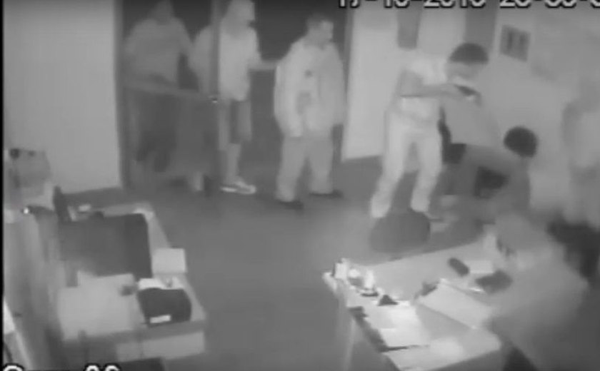 Polícia divulga vídeo de assalto a posto de combustíveis no Agreste; assista