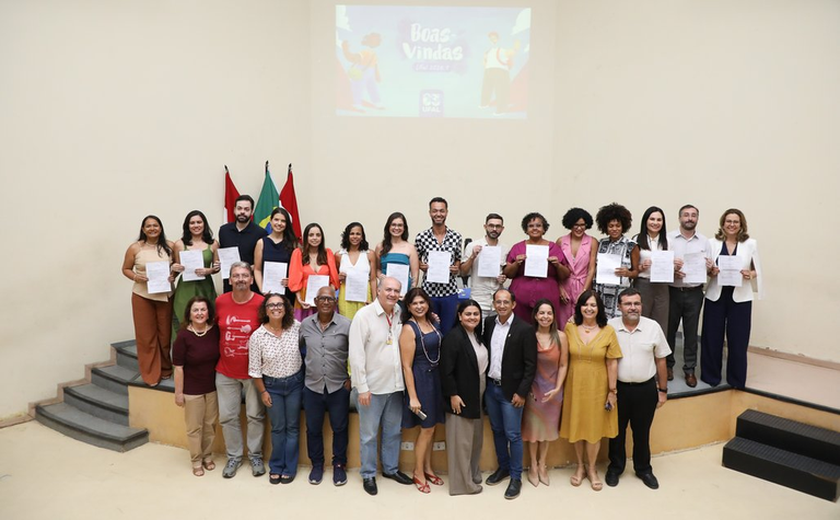 Ufal recebe 16 novos servidores para os campi A.C. Simões, Arapiraca e Sertão