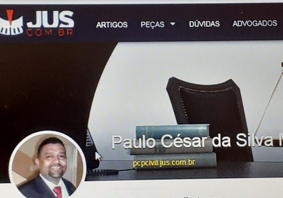 Policial civil de AL e bacharel em Direito tem artigo publicado em famoso site jurídico