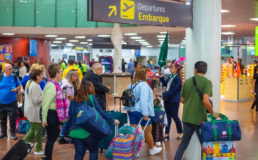 Alagoas recebe primeiro voo da Argentina voltado ao público 60+ com alta ocupação