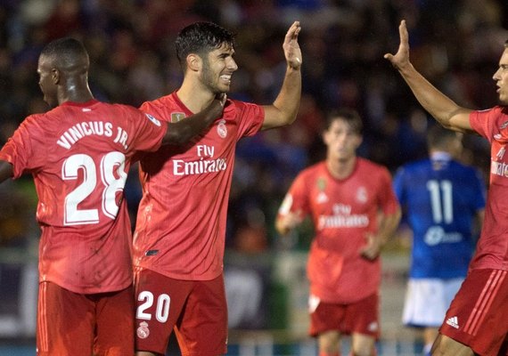 Na estreia de Vinícius Júnior como titular, Real goleia Melilla pela Copa do Rei
