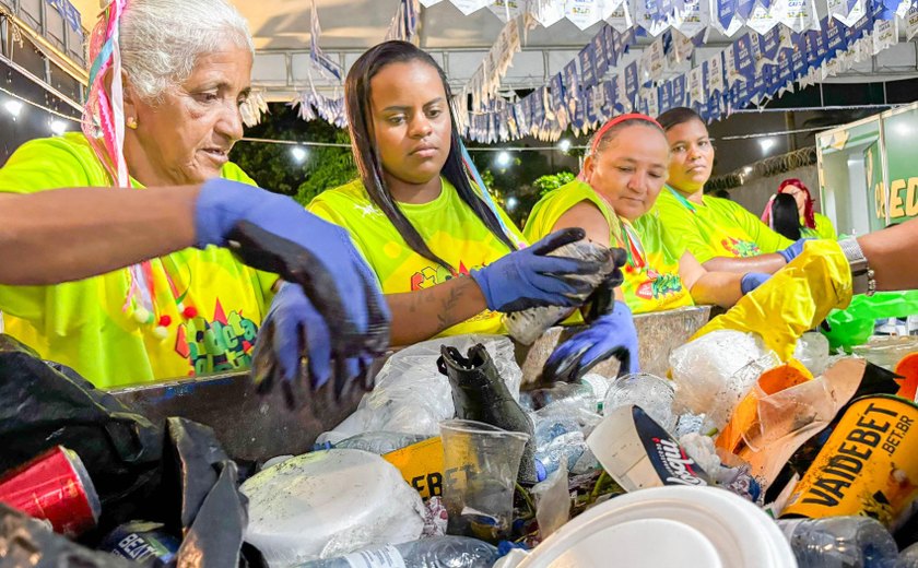 Central de Reciclagem fecha São João com mais de 17 toneladas de material coletado