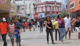 Lojas do Centro de Maceió abrem neste domingo