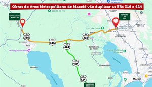 Prioridade do Governo de Alagoas, Arco Metropolitano terá ordem de serviço assinada nesta quinta (17)