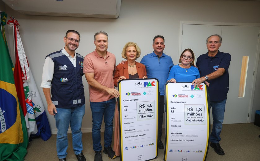 Renan Filho celebra investimentos do PAC Saúde e ampliação da rede básica em Alagoas