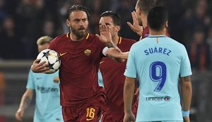 Roma faz história e elimina Barcelona da Liga dos Campeões